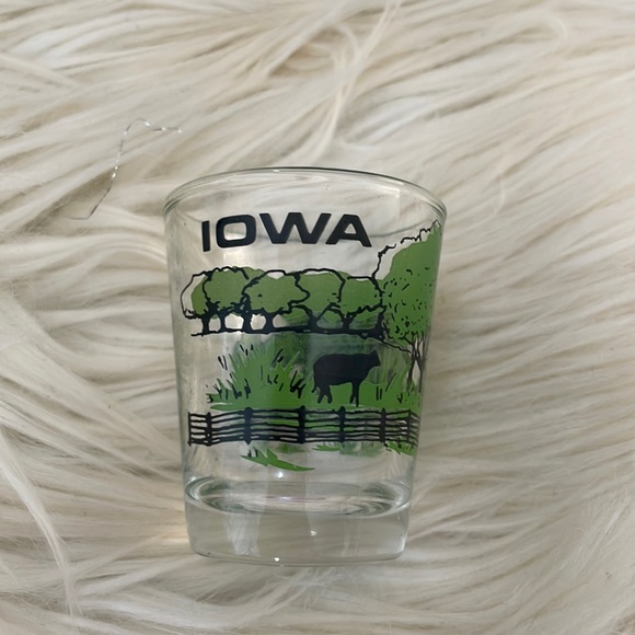 Iowa shot glass bar alcohol glass collection shooter cocktail beer - Picture 1 of 11